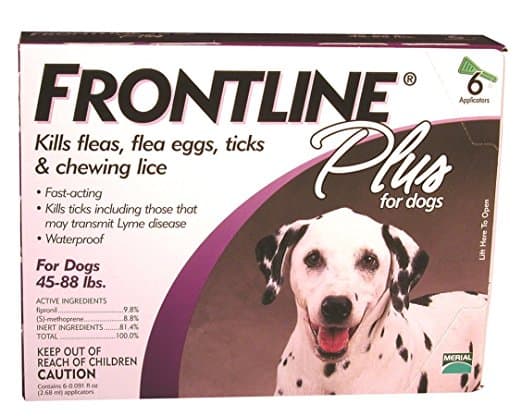 frontline plus advantage for dogs