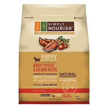 Simply Nourish Large Breed Puppy Food Feeding Chart