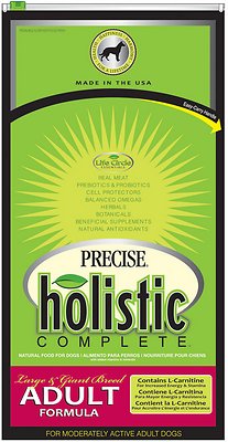 precise holistic complete dog food