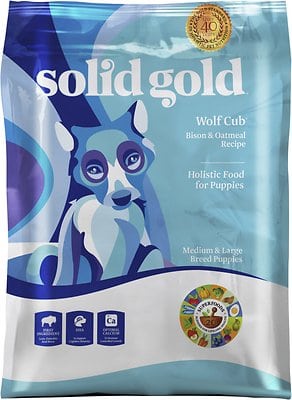 Solid Gold Wolf Cub Feeding Chart