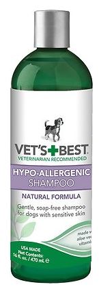 recommended dog shampoo