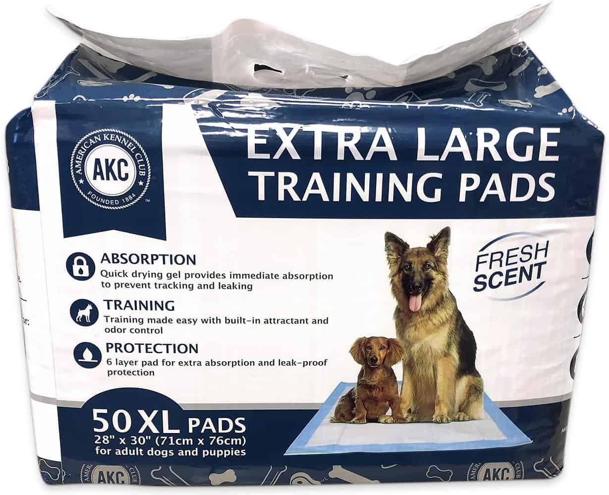 American Kennel Club Fresh Scented Extra Large Training Pads American Kennel Club Fresh Scented Extra Large Training Pads