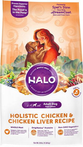 chewy halo dog food