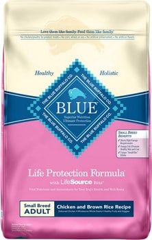 Blue Buffalo Life Protection Formula Small Breed Adult Chicken & Brown Rice Recipe Dry Dog Food Blue Buffalo Life Protection Formula Small Breed Adult Chicken & Brown Rice Recipe Dry Dog Food