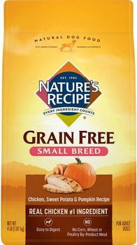 Nature’s Recipe Small Breed Grain-Free Chicken, Sweet Potato & Pumpkin Recipe Dry Dog Food Nature’s Recipe Small Breed Grain-Free Chicken, Sweet Potato & Pumpkin Recipe Dry Dog Food