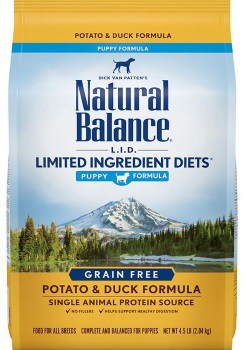 Natural Balance LID Puppy Formula Potato & Duck Dry Dog Food Natural Balance LID Puppy Formula Potato & Duck Dry Dog Food