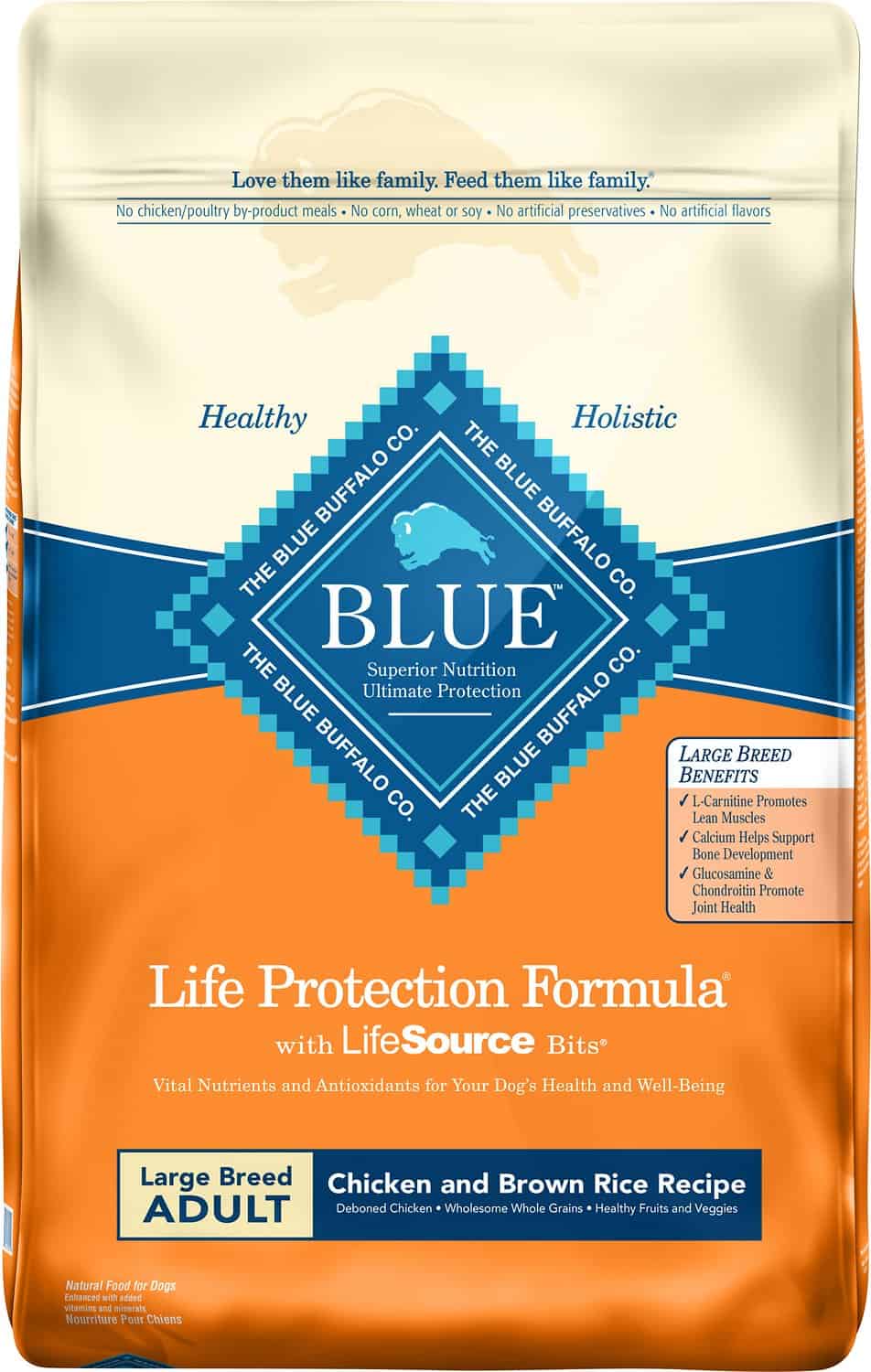 Blue Buffalo Life Protection Formula Large Breed Dry Dog Food Blue Buffalo Life Protection Formula Large Breed Dry Dog Food