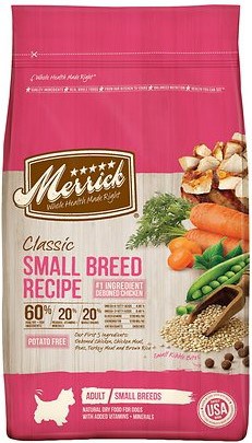 Merrick Classic Small Breed Recipe Adult Dry Dog Food Merrick Classic Small Breed Recipe Adult Dry Dog Food