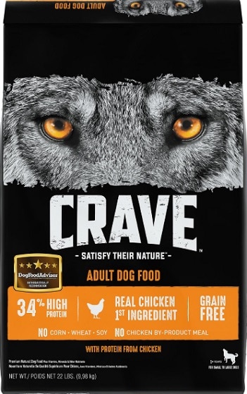 Crave With Protein From Chicken Adult Grain-Free Dry Dog Food Crave With Protein From Chicken Adult Grain-Free Dry Dog Food