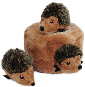 frisco hide and seek plush volcano puzzle dog toy